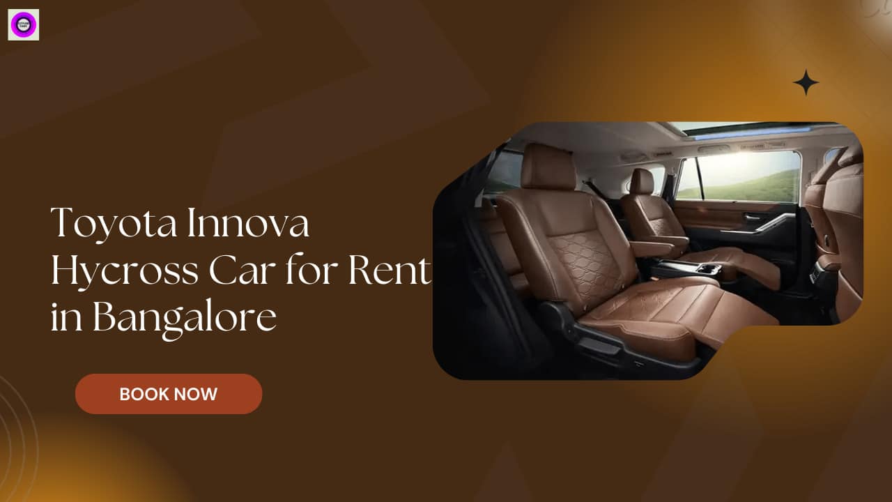 Toyota Innova Hycross Car for Rent in Bangalore