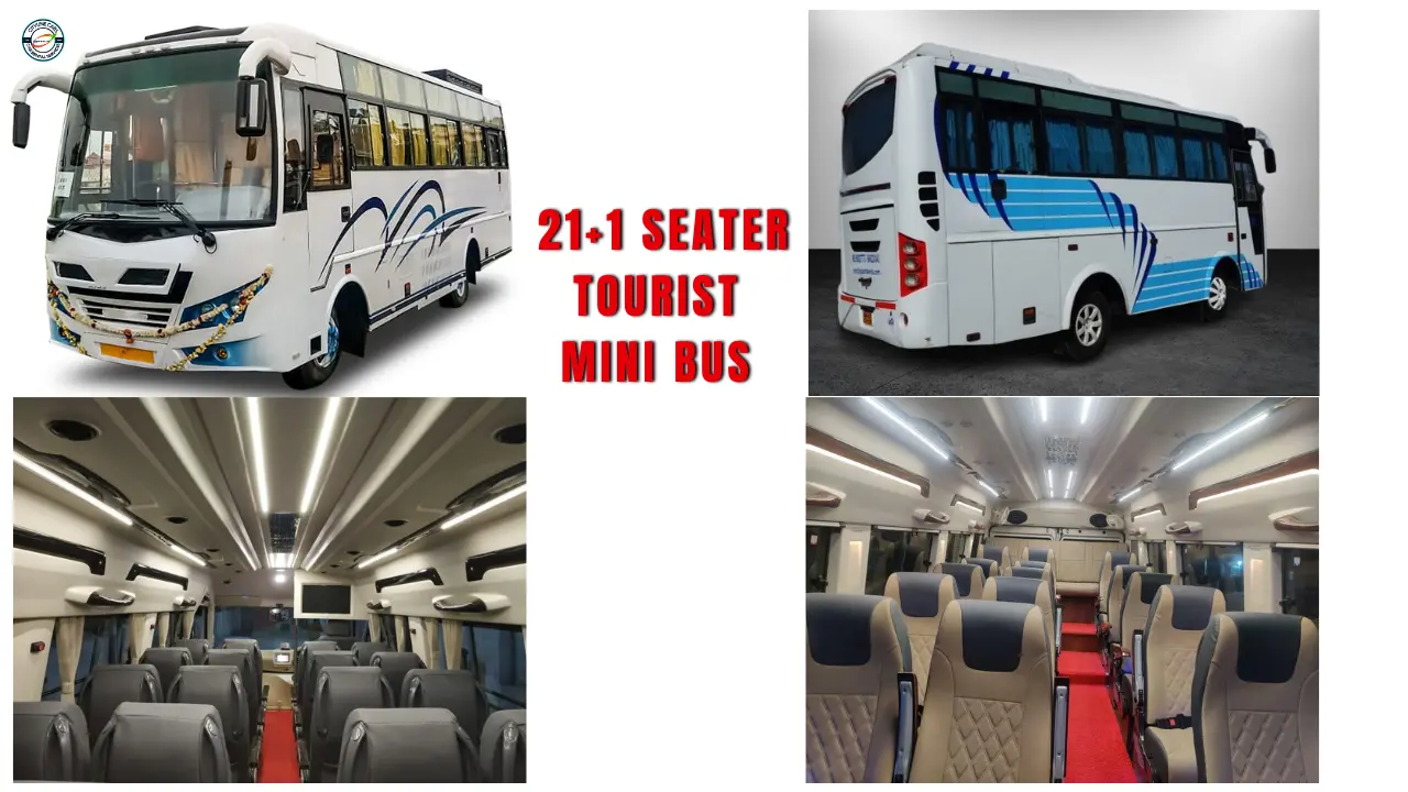 21 Seater Tourist Mini Bus: CLC CAR RENTAL No.1 Car rental agency in Bengaluru