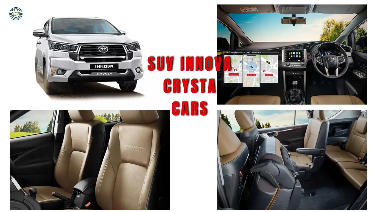 SUV Cars Toyota Innova Crysta :  CLC CAR RENTAL No.1 Car rental agency in Bengaluru