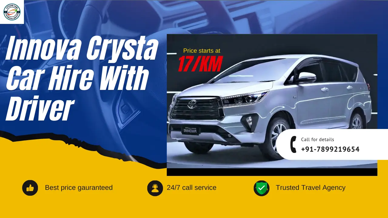 The Best Innova Crysta Car Rental Easy Service For Outstation