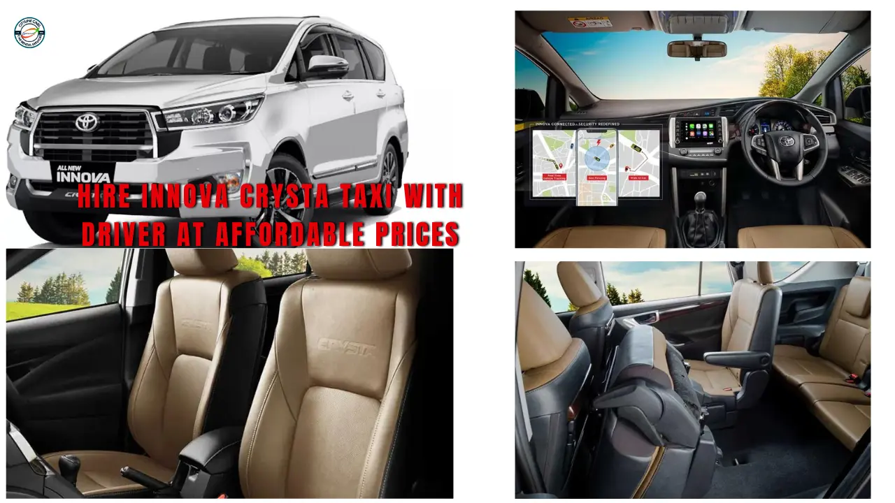 Hire Innova Crysta Taxi With Driver At Affordable Prices