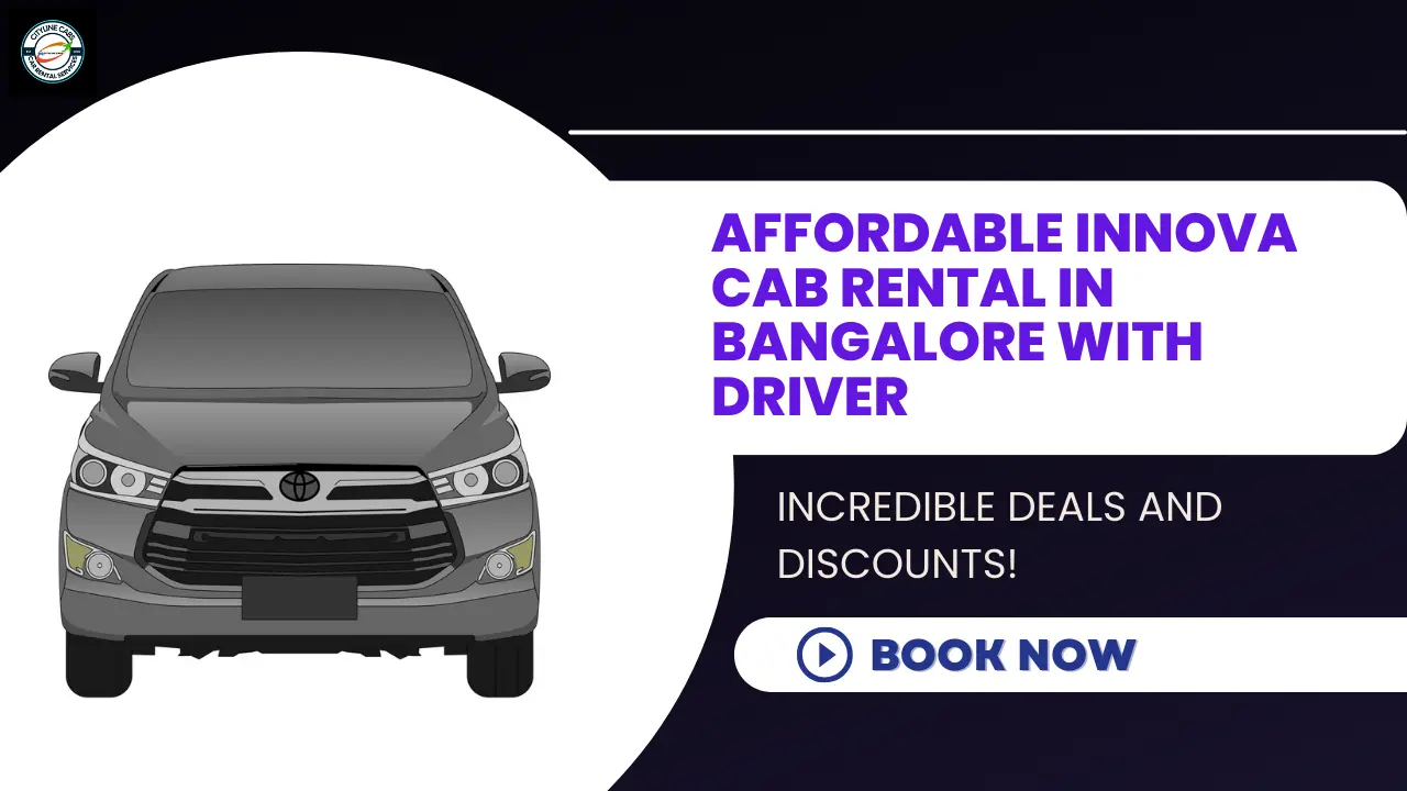 INNOVA CRISTA Cab Rental Services at Incredible Deals and Discounts