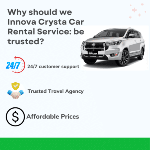 Why should we Innova Crysta Car Rental Service be trusted : INNOVA CRISTA Cab Rental Services at Incredible Deals and Discounts