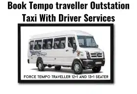 Book Force Tempo Traveller Outstation Taxi With Driver Services